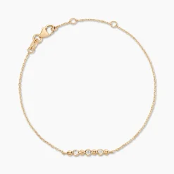 Histoire d'Or Bracelet Aura Plaqué Or Jaune Oxyde De Zirconium Discount