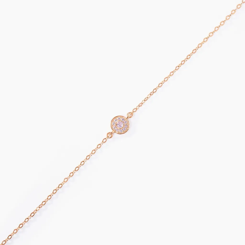 Histoire d'Or Bracelet Auxana De Zirconium argent rose oxyde Best