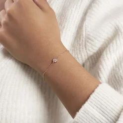 Histoire d'Or Bracelet Auxana De Zirconium argent rose oxyde Best