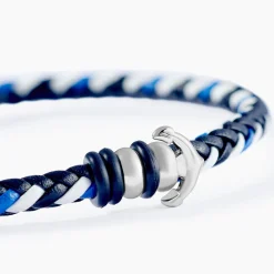 Histoire d'Or Bracelet Axel Acier Blanc New