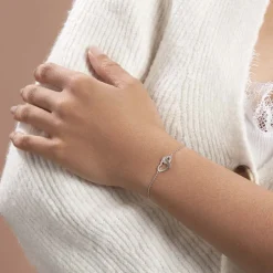 Histoire d'Or Bracelet Azylis Argent Blanc Oxyde De Zirconium Online