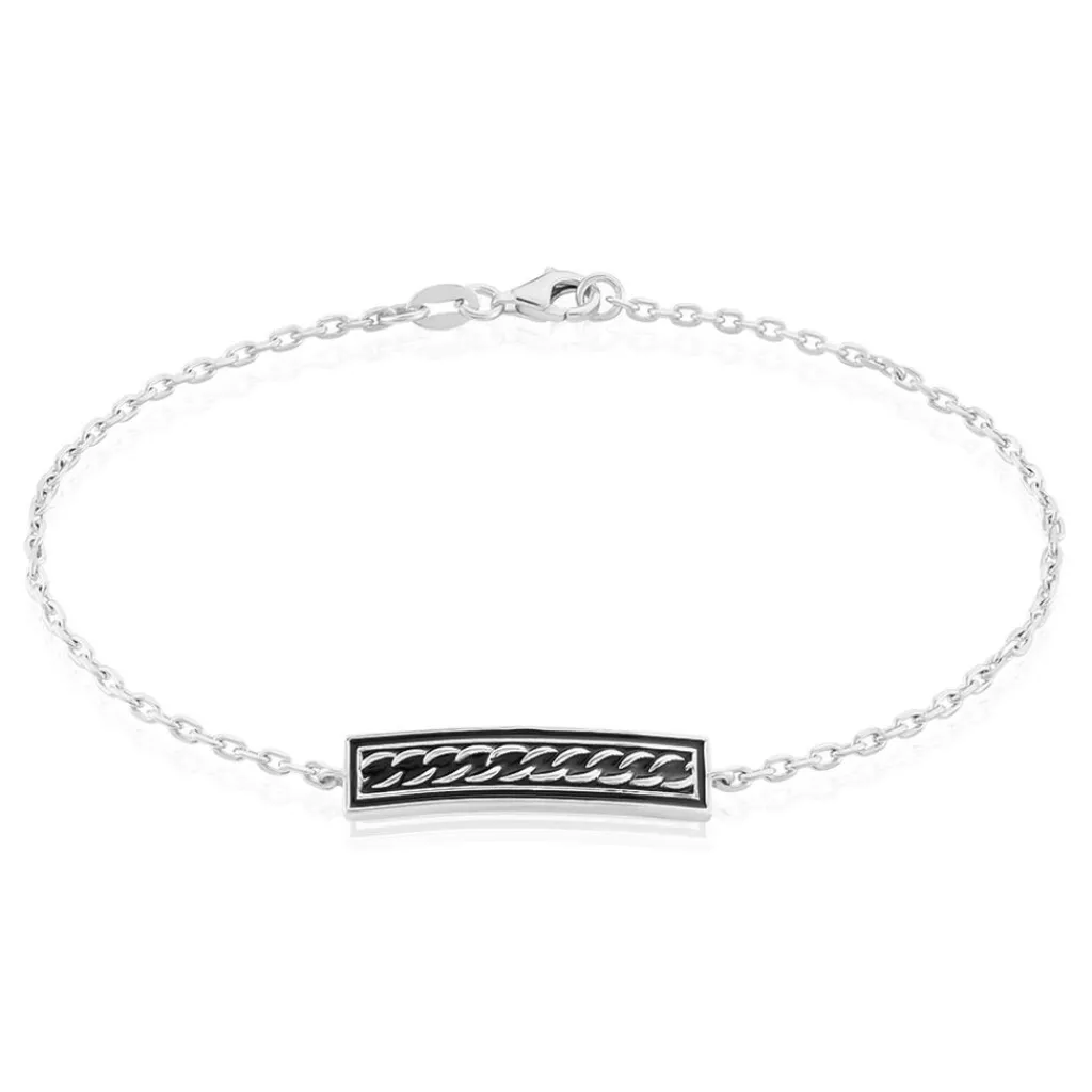 Histoire d'Or Bracelet Balthazar Argent Blanc