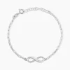 Histoire d'Or Bracelet Bastin Argent Blanc Oxyde De Zirconium Outlet