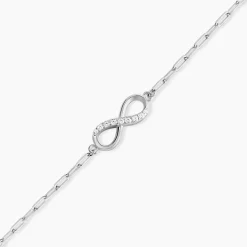 Histoire d'Or Bracelet Bastin Argent Blanc Oxyde De Zirconium Outlet