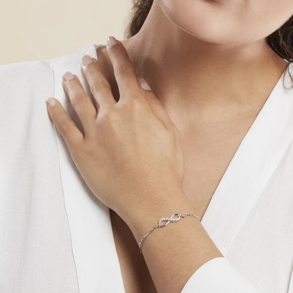 Histoire d'Or Bracelet Bastin Argent Blanc Oxyde De Zirconium Outlet