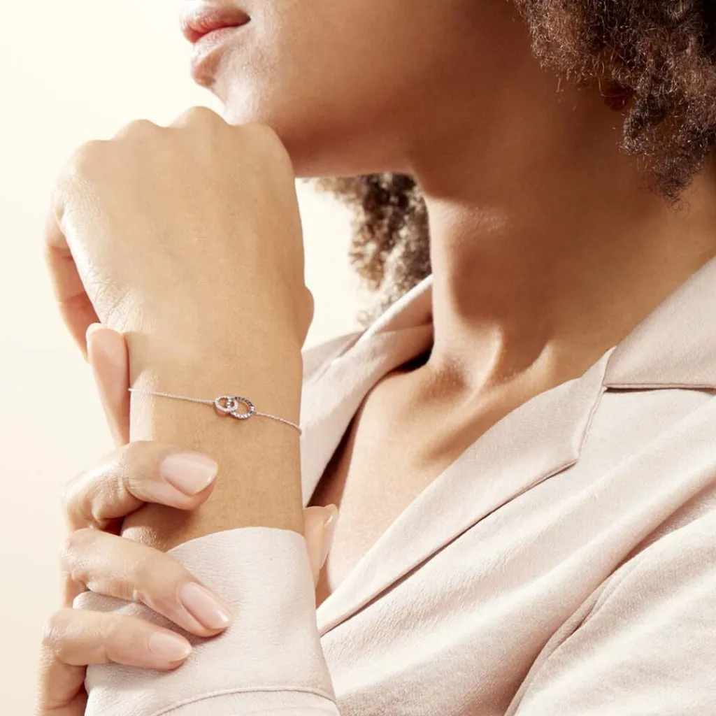 Histoire d'Or Bracelet Bella Or Blanc Diamant Discount