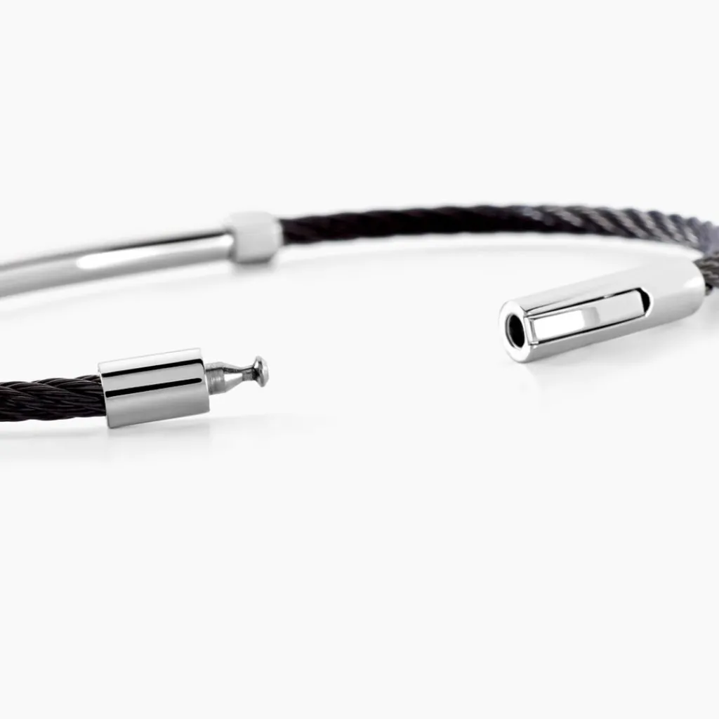 Histoire d'Or Bracelet Bellagio Acier Bicolore Oxyde De Zirconium Sale