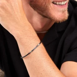 Histoire d'Or Bracelet Bellagio Acier Bicolore Oxyde De Zirconium Sale