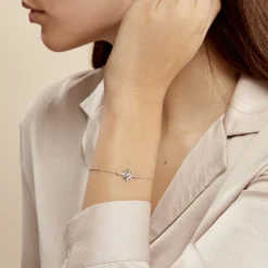 Histoire d'Or Bracelet Beverlie Argent Blanc Oxyde De Zirconium Clearance