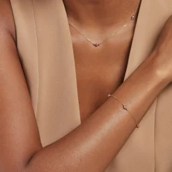 Histoire d'Or Bracelet Billy Or Jaune Tourmaline or jaune tourmaline rose Sale