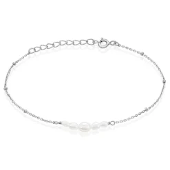 Histoire d'Or Bracelet Blaine Argent Blanc Perle De Culture Clearance