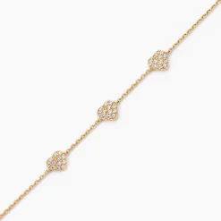 Histoire d'Or Bracelet Bomb Lover Or Jaune Oxyde De Zirconium Outlet