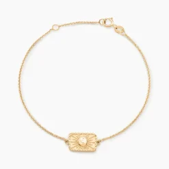 Histoire d'Or Bracelet Bonne Aventure Or Jaune Discount