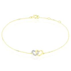 Histoire d'Or Bracelet Brunehaut Or Jaune Diamant New