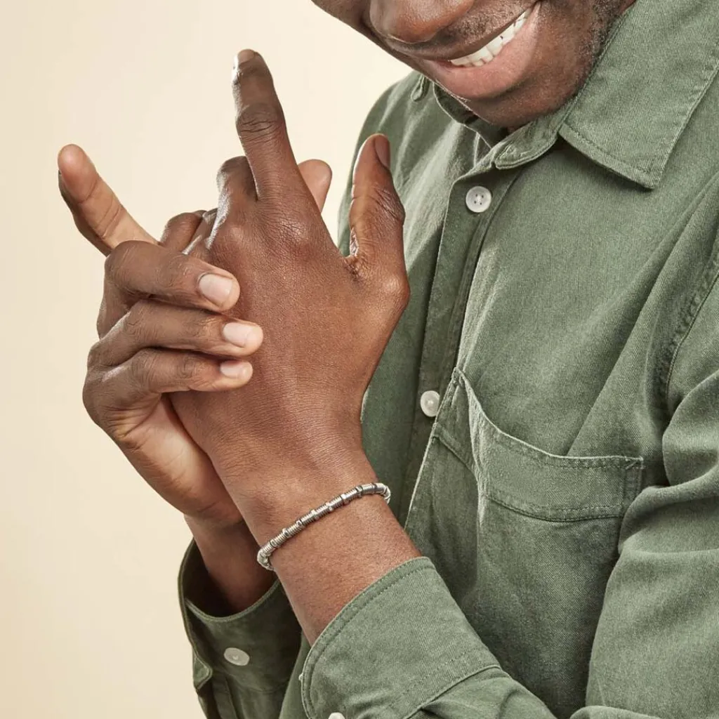 Histoire d'Or Bracelet Bryann Acier Gris Hot