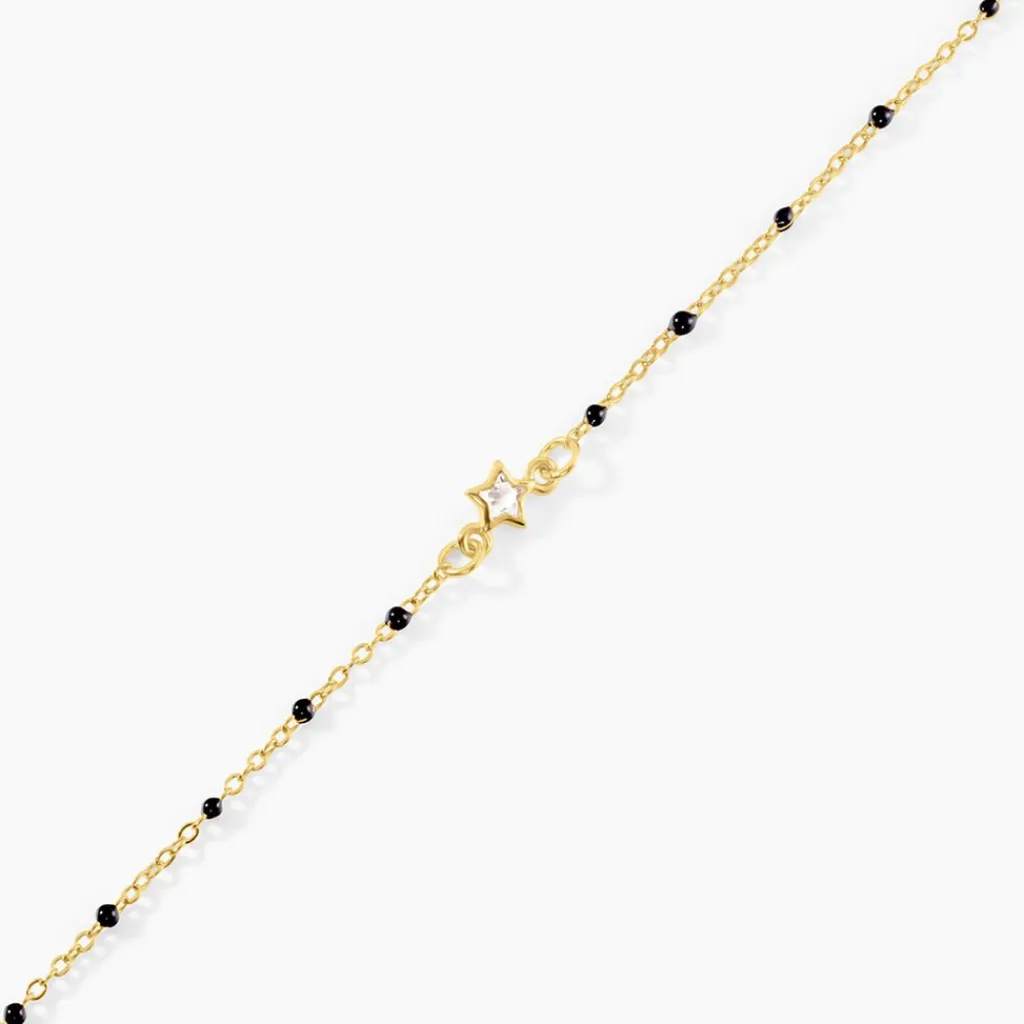 Histoire d'Or Bracelet Bubble Argent Jaune Oxyde De Zirconium Hot