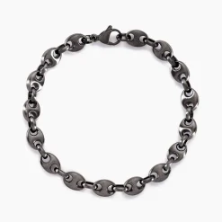 Histoire d'Or Bracelet Cadia Antique Acier Noir