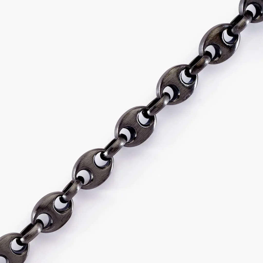 Histoire d'Or Bracelet Cadia Antique Acier Noir