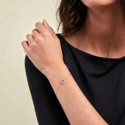 Histoire d'Or Bracelet Cajsa Or Jaune Oxyde De Zirconium Discount