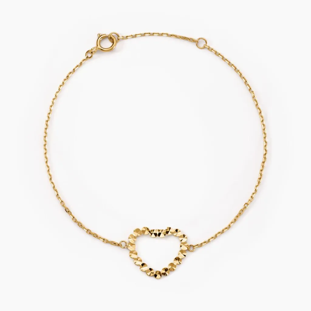 Histoire d'Or Bracelet Calonstria Or Jaune Sale