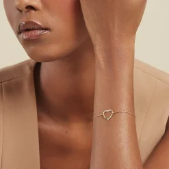 Histoire d'Or Bracelet Calonstria Or Jaune Sale