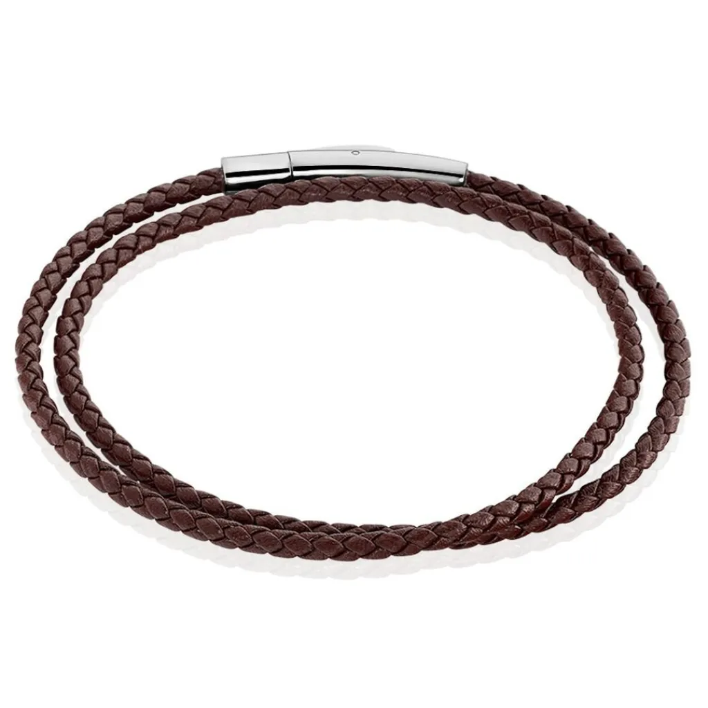 Histoire d'Or Bracelet Calvino Acier Blanc New