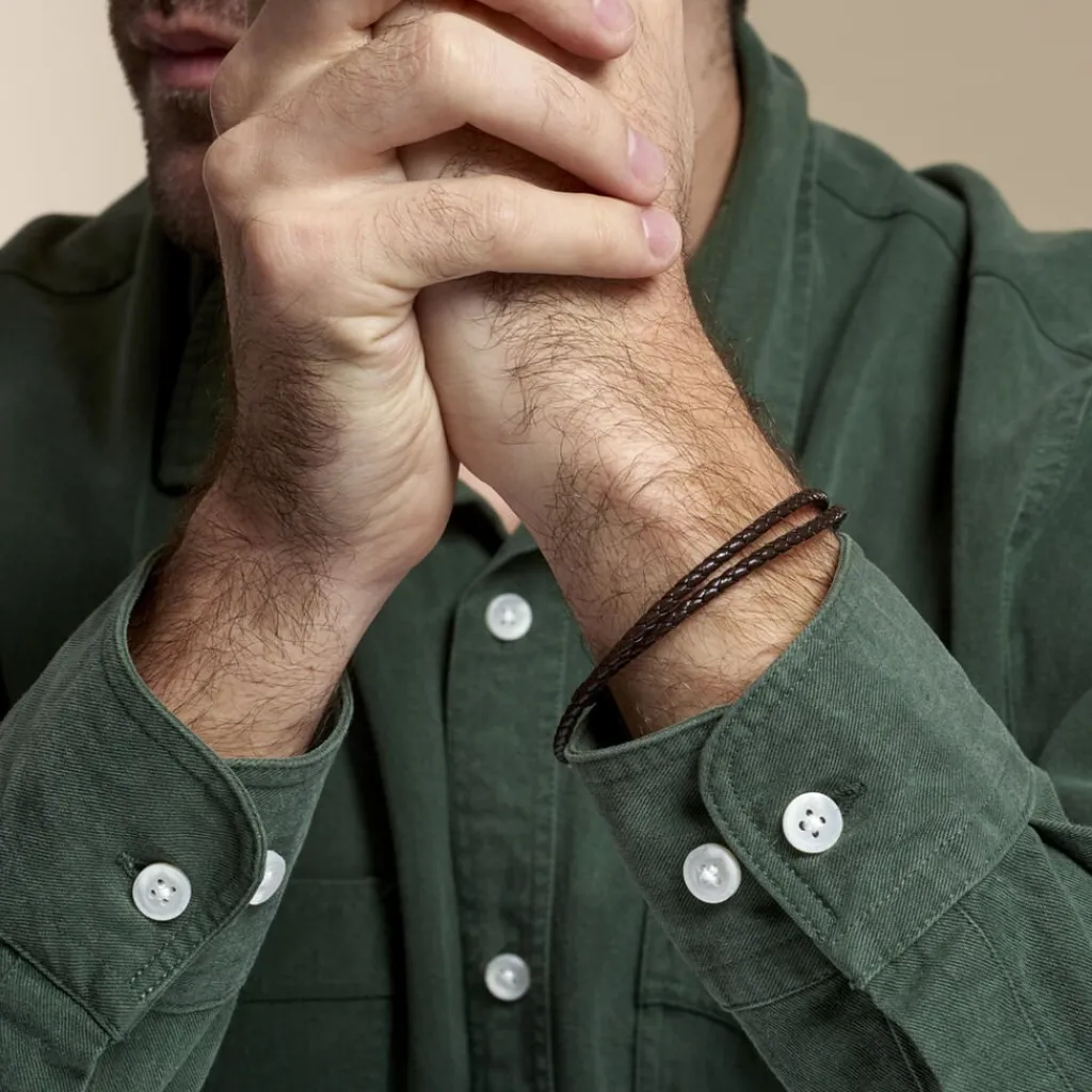 Histoire d'Or Bracelet Calvino Acier Blanc New