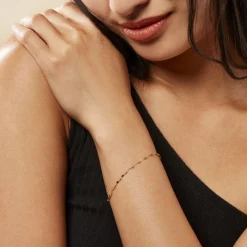 Histoire d'Or Bracelet Camelie Or Jaune Hot