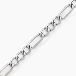 Histoire d'Or Bracelet Cameo Alternee 1/3 Or Blanc Hot