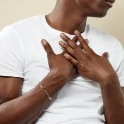 Histoire d'Or Bracelet Cameo Alternee 1/3 Or Jaune Clearance