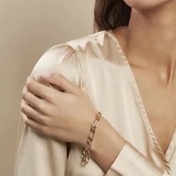 Histoire d'Or Bracelet Cameron Plaqué Or Jaune New