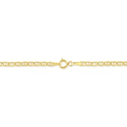 Histoire d'Or Bracelet Capucin Or Jaune Maille Marine Plate Sale