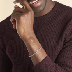 Histoire d'Or Bracelet Carrus Argent Blanc Hot