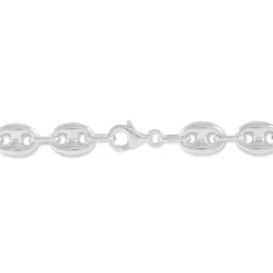 Histoire d'Or Bracelet Carrus Maille Grain De Cafe Argent Blanc Clearance