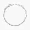 Histoire d'Or Bracelet Cathel Argent Blanc Online
