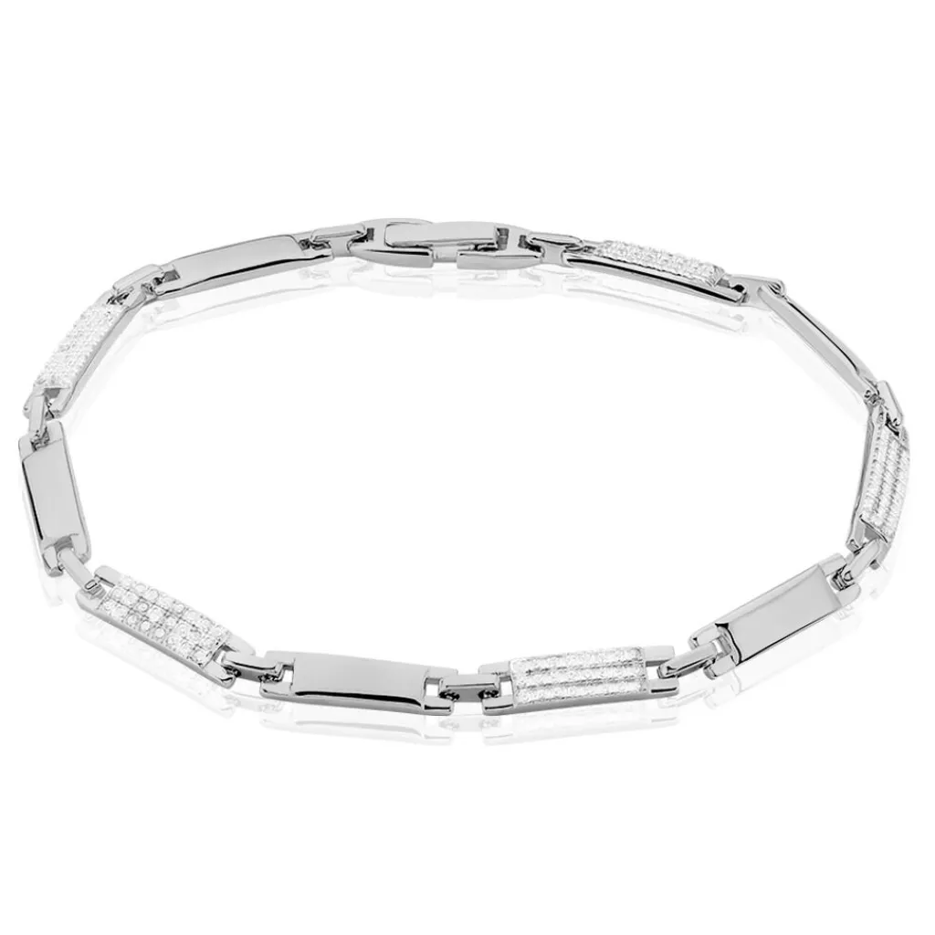 Histoire d'Or Bracelet Celina Argent Blanc Oxyde De Zirconium