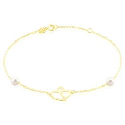 Histoire d'Or Bracelet Cenzo Or Jaune Perles De Culture