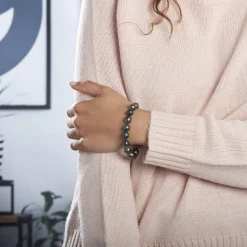 Histoire d'Or Bracelet Cerclee Or Jaune Perle De Culture De Tahiti Online