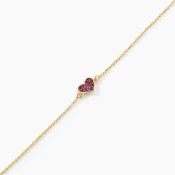 Histoire d'Or Bracelet Cerine Coeur Or Jaune Hot