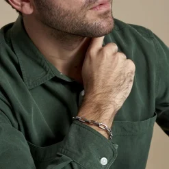 Histoire d'Or Bracelet Cesare Acier Blanc Clearance