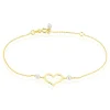 Histoire d'Or Bracelet Chabha Or Jaune Perle De Culture New