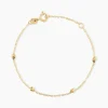 Histoire d'Or Bracelet Chaine Boules Alternees Or Jaune Outlet