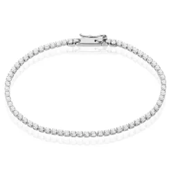 Histoire d'Or Bracelet Charline Or Blanc Oxyde De Zirconium