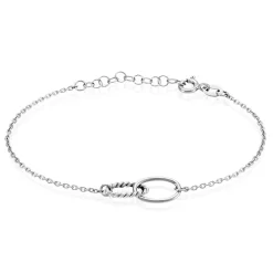 Histoire d'Or Bracelet Cherise Argent Blanc Discount