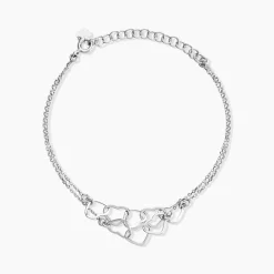 Histoire d'Or Bracelet Chiara Argent Blanc Outlet