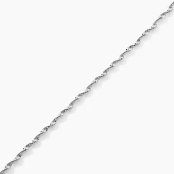 Histoire d'Or Bracelet Ciana Torsade Diamante Argent Blanc Clearance