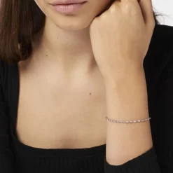 Histoire d'Or Bracelet Ciana Torsade Diamante Argent Blanc