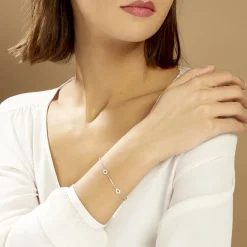 Histoire d'Or Bracelet Ciara Argent Blanc Oxyde De Zirconium Outlet