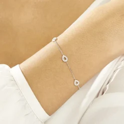 Histoire d'Or Bracelet Ciara Argent Blanc Oxyde De Zirconium Outlet