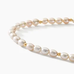 Histoire d'Or Bracelet Ciriola Or Jaune Perle De Culture Online